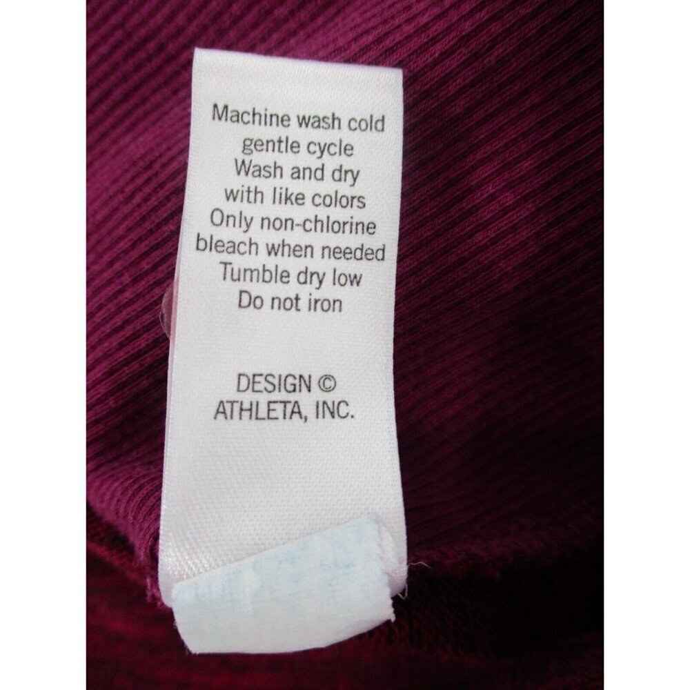 Athleta Womens Sweater Small Red Pullover Casual Stretchy Activewear Athletic - Picture 10 of 16